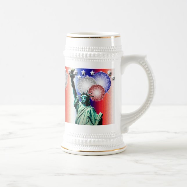 Mug du feu d'artifice du 4 juillet (Droite)