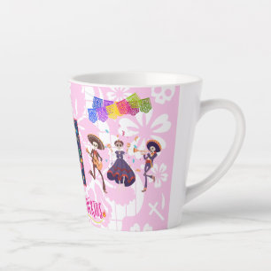 Mug du groupe Dia De Los Muertos (rose)