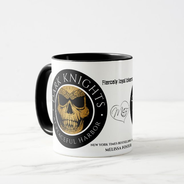 Mug du logo Dark Knights (Devant gauche)