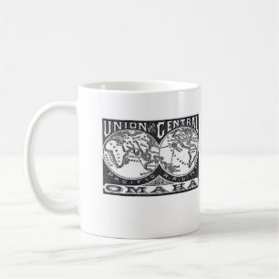 Mug du logo du réseau ferroviaire Vintage du Pacif