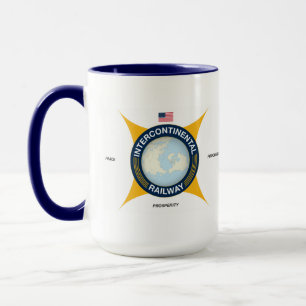 Mug du logo ferroviaire intercontinental