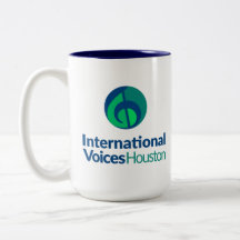 Mug du logo IVH - Deux tons - Marine