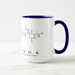 Mug du nom du peptide Adrianna