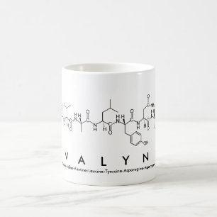 Mug du nom du peptide Avalynn