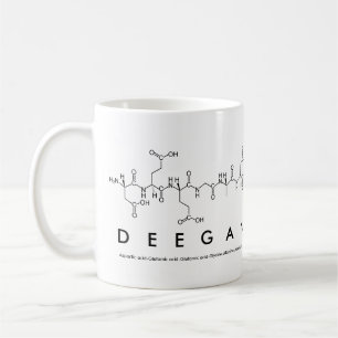 Mug du nom du peptide Deegan
