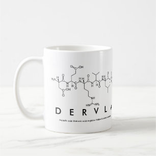 Mug du nom du peptide Dervla