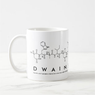 Mug du nom du peptide Dwaine