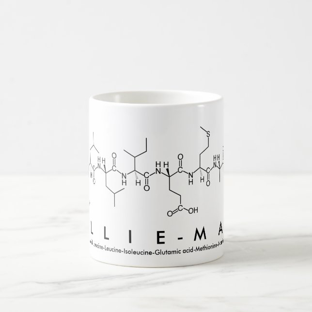 Mug du nom du peptide Ellie-May (Centre)