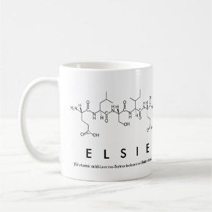 Mug du nom du peptide Elsie