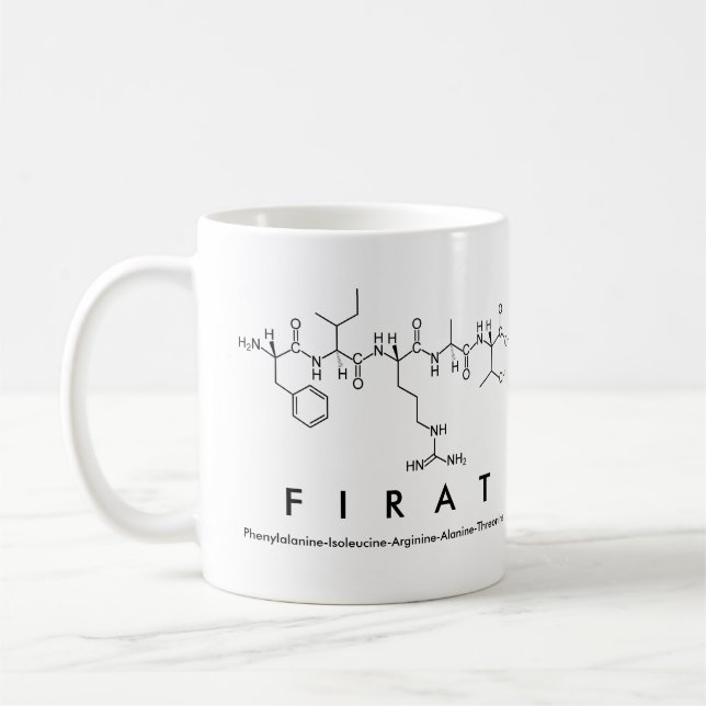Mug du nom du peptide Firat (Gauche)