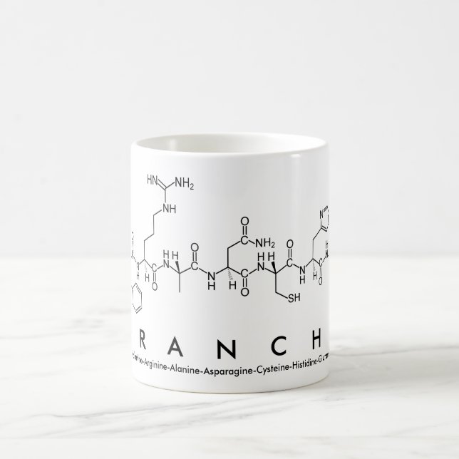 Mug du nom du peptide Franche (Centre)