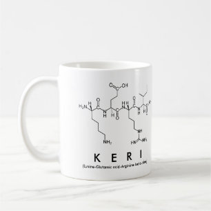 Mug du nom du peptide Keri
