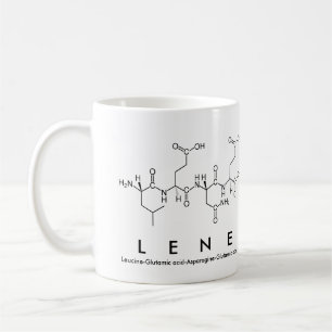 Mug du nom du peptide Lene