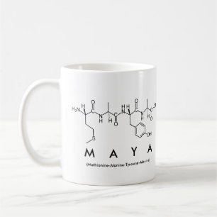 Mug du nom du peptide maya