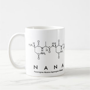 Mug du nom du peptide Nana