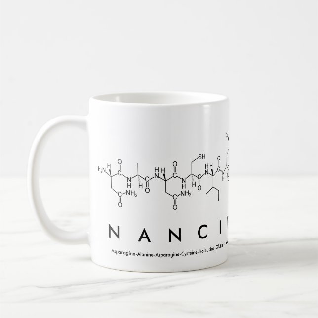 Mug du nom du peptide nancie (Gauche)