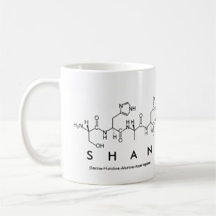 Mug du nom du peptide Shan