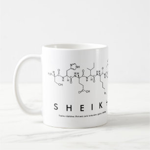 Mug du nom du peptide Sheik