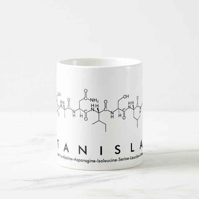 Mug du nom du peptide Stanislav (Centre)