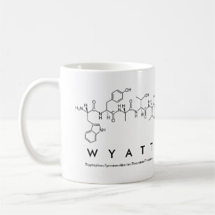 Mug du nom du peptide Wyatt
