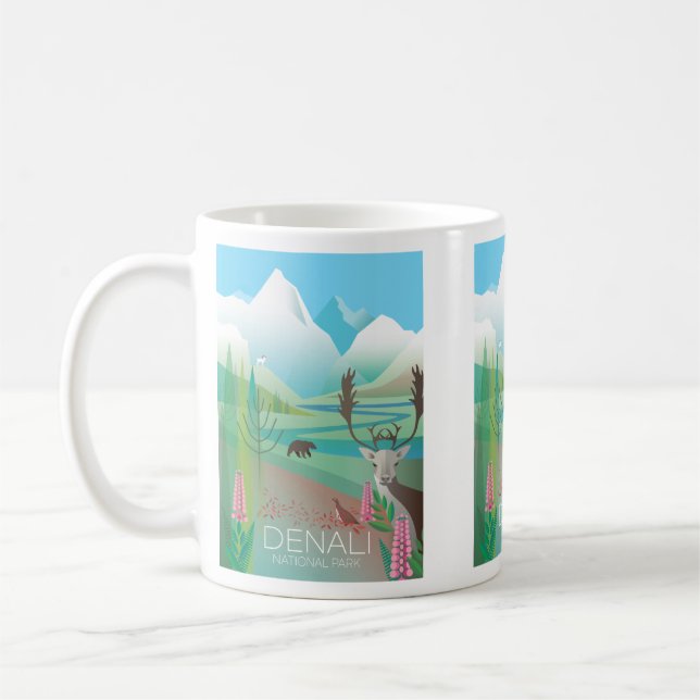 Mug du parc national de Denali (Gauche)