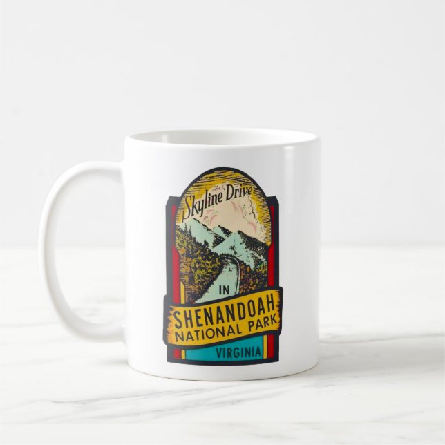 Mug du parc national de Shenandoah (Gauche)