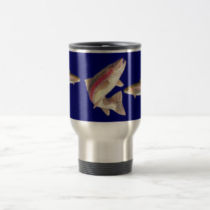 Mug du pêcheur de truite arc-en-ciel