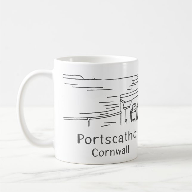 Mug du port de Portscatho (Gauche)