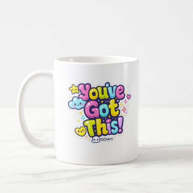MUG - Du schaffst das Kaffeetasse (Links)