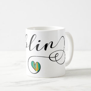 Mug Dublin Heart Mug, Irlande