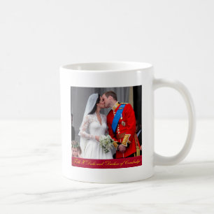 Mug Duc et duchesse du mariage royal de Cambridge