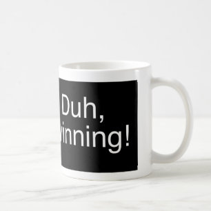 Mug Duh noir de gain