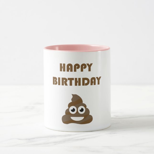 Mug Dunette mignonne drôle Emoji de partie de joyeux (Centre)