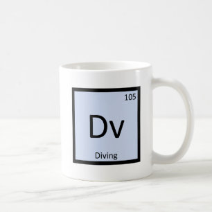 Mug Dv - Tableau périodique de chimie des sports de pl
