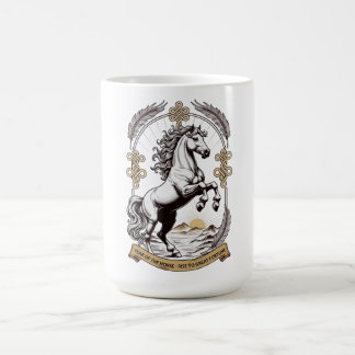 Mug Dynamic Horse Emblem, Chinese New Year Gift