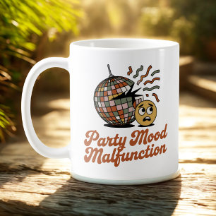 Mug Dysfonctionnement de l'humeur de fête   Humeur émo