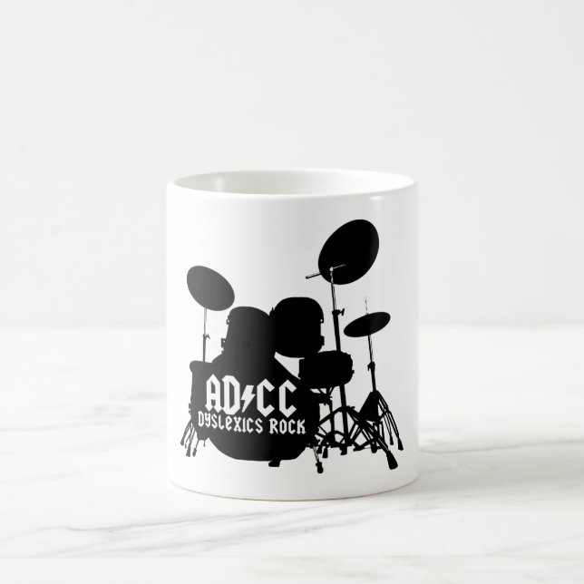 Mug Dyslexique drôle (Centre)