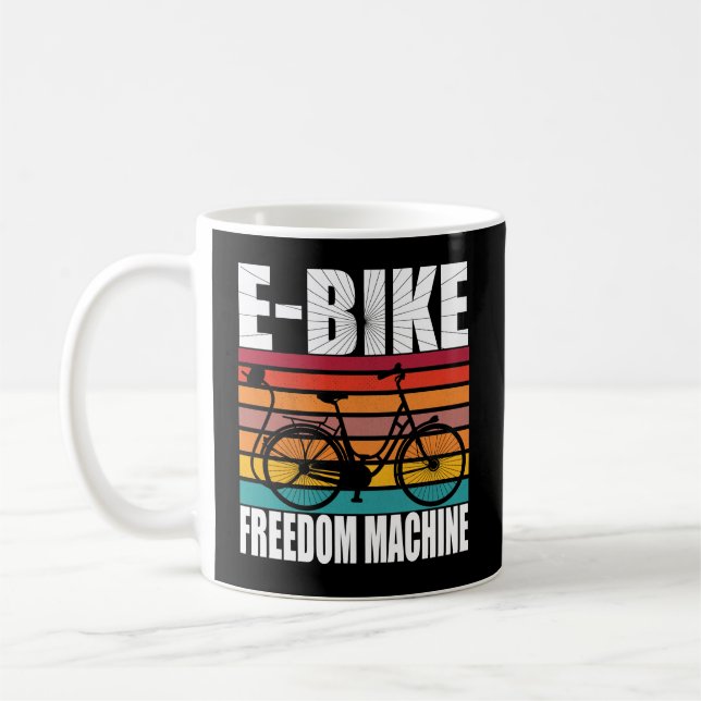 Mug E-Bike Freedom Machine (Gauche)
