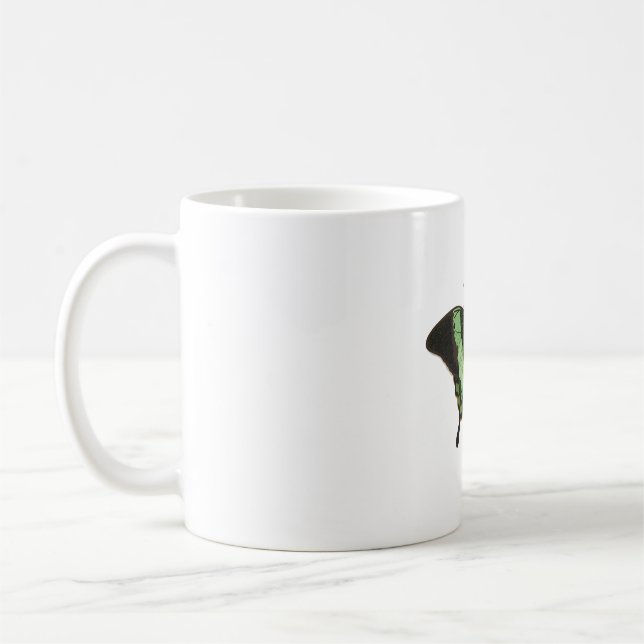 Mug E est pour Emerald Swallowtail Moth (Gauche)