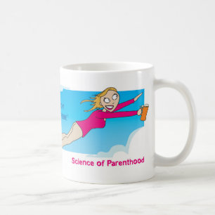 Mug E=MC2 : Caféine d'Energy=Mom X carrée !