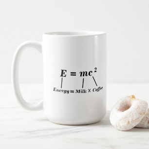 Mug E=mc2 énergie physique scientifique Einstein drô