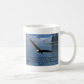 Mug Eagle avec l'écriture sainte