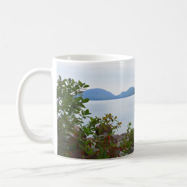 Mug Eagle Lake et Red Maple Feuilles (Gauche)