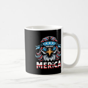 Mug Eagle Mullet Sungles Merica États-Unis Drapeau amé