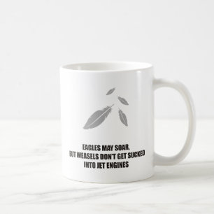 Mug Eagles peut monter mais des belettes arent dans