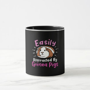Mug Easily Distracted by Guinée Pigs Cute Pet