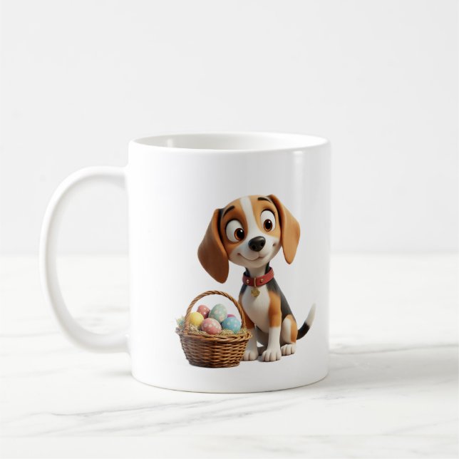 Mug easter beagle (Gauche)