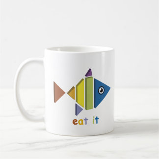 Mug Eat fish