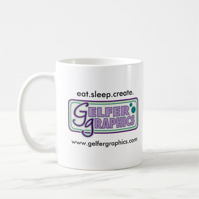 Mug eat.sleep.create.mug (Gauche)
