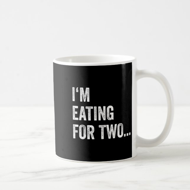 Mug Eating For Two Drinking For Three Couples Shirts _ (Droite)